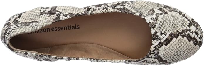 Amazon Essentials Women's Belice Comfortable Slip-On Ballet Flats Shoes