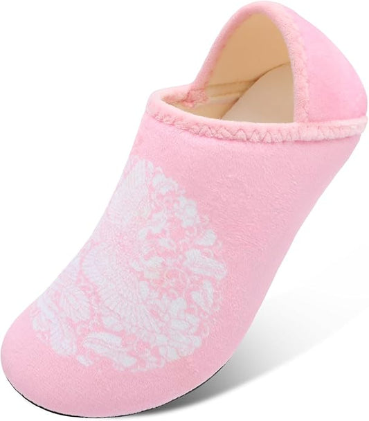 Scurtain Unisex Adults Rubber Sole Slippers