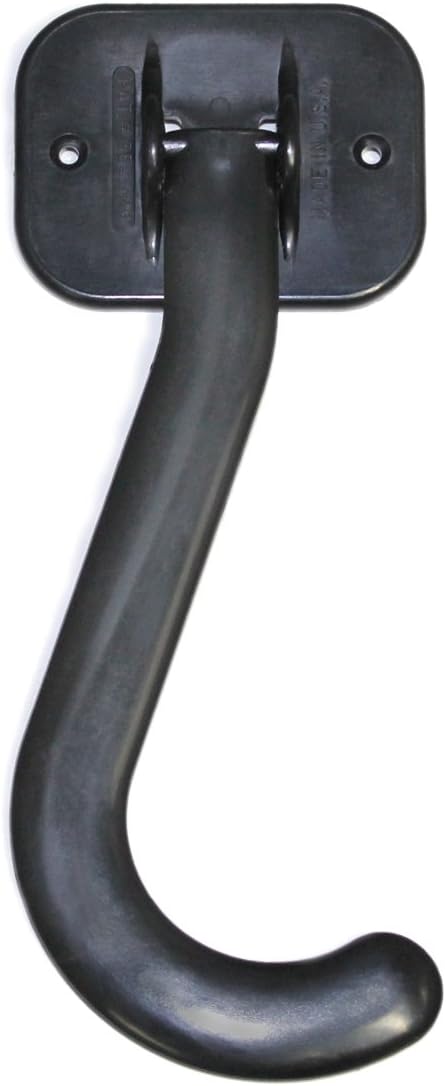 Banana Hook Hanger (2 Pack) for Hanging Bananas Under a Cabinet to Ripen and Store (Black)