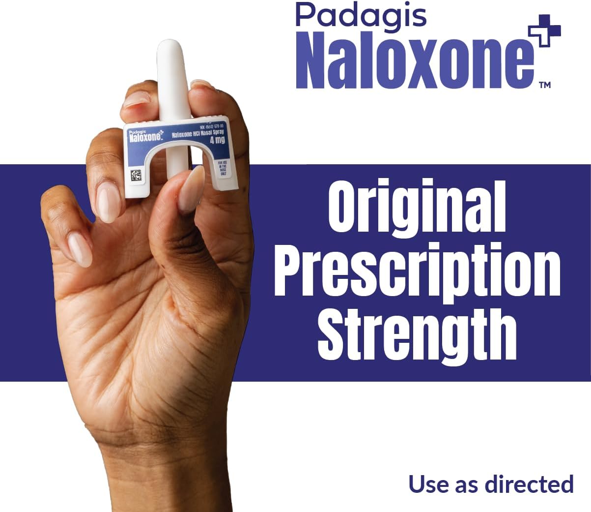 Naloxone HCI Nasal Spray, 4 mg – Emergency Treatment for Opioid Overdose - Rapid-Response Opioid Overdose Reversal, 2 Dose Single Use Nasal Spray