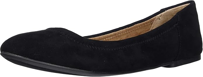 Amazon Essentials Women's Belice Comfortable Slip-On Ballet Flats Shoes