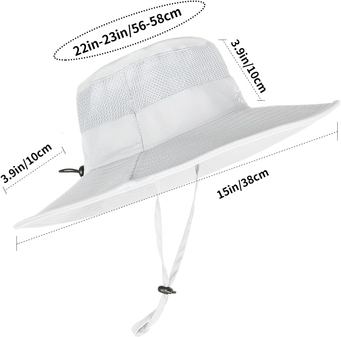 Sun Hats for Men Women Fishing Hat UPF 50+ Breathable Wide Brim Summer UV Protection Hat