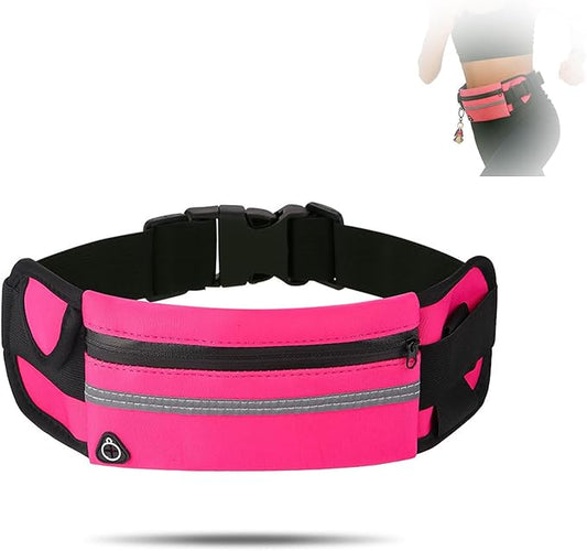 Anti-Theft Invisible Waist Bag, Lightweight Adjustable Waterproof & Anti-Theft Money Belt, Multifunctional with Water Bottle Strap, Secure Hidden Travel Wallet for Sports, Travel & Daily Use (#4)