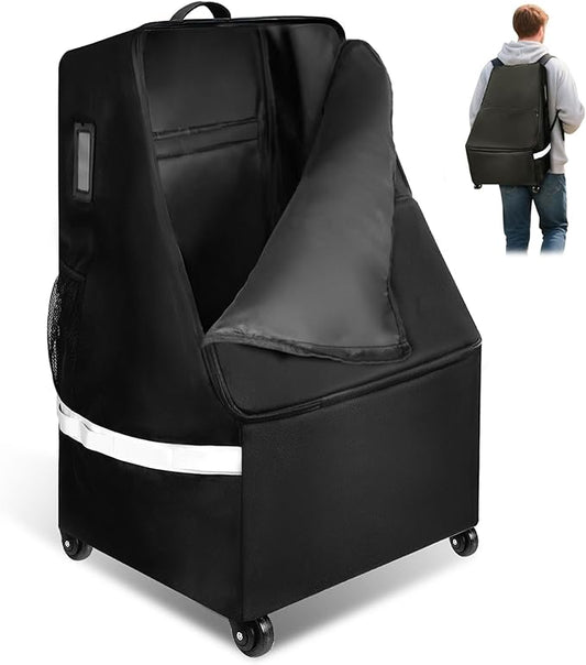 Upgrade Car Seat Travel Bag for Airplane With Wheels, Carseat Travel Bag for Airplane, Car Seat Travel Bag With Wheels, Wheeled CarSeat Travel Bag For Graco for Heavy-Duty Protection for Air Travel