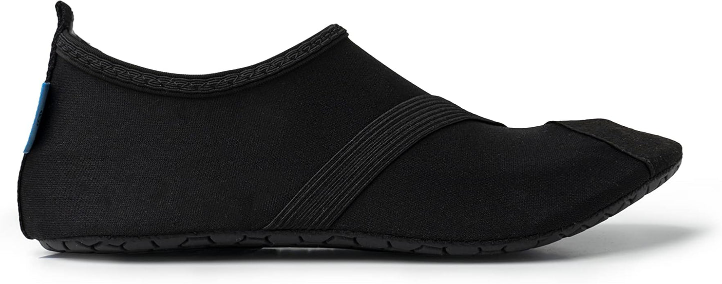 FITKICKS Original Women's Foldable Active Lifestyle Minimalist Footwear Barefoot Yoga Sporty Water Shoes