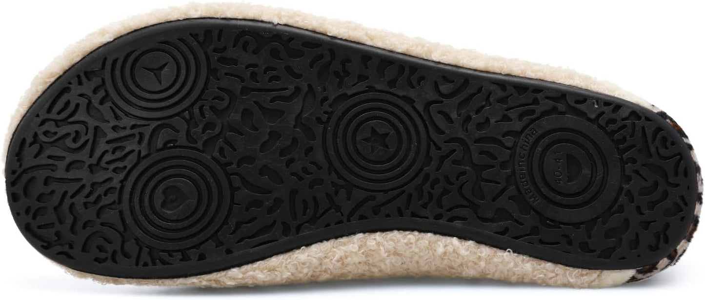 Scurtain Unisex Adults Rubber Sole Slippers