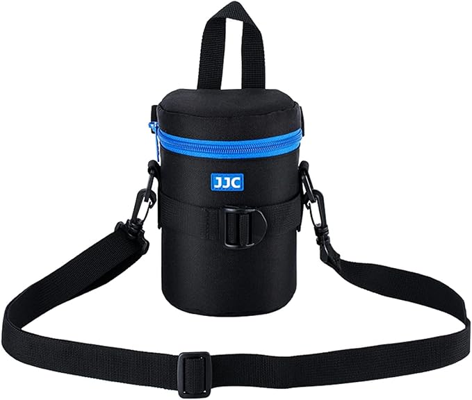 Deluxe Lens Case Bag for Canon RF 45mm F1.2 STM,EF 35mm F2 28-200mm,EF-S 17-55mm 17-85mm,Fuji XF 55-200mm 56mm,Nikon AF-S 18-200mm 18-300mm 18-105mm 16-85mm 55-200mm ED,Tamron AF 18-270mm 16-300mm