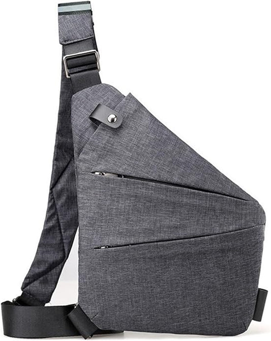 ZUEVI Anti Theft Travel Sling Bag for Women/Men - Fashion Crossbody Purse for Casual Traveling