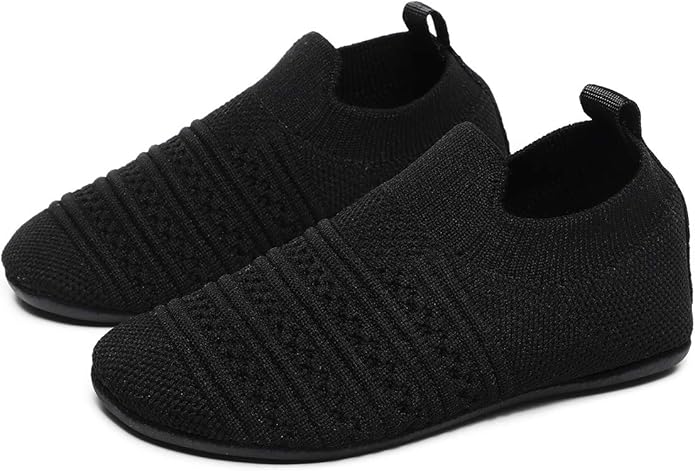 ditont Toddler Slippers Non-Slip Lightweight Comfortable Kids Indoor Grip House Home Shoes for Boys Girl