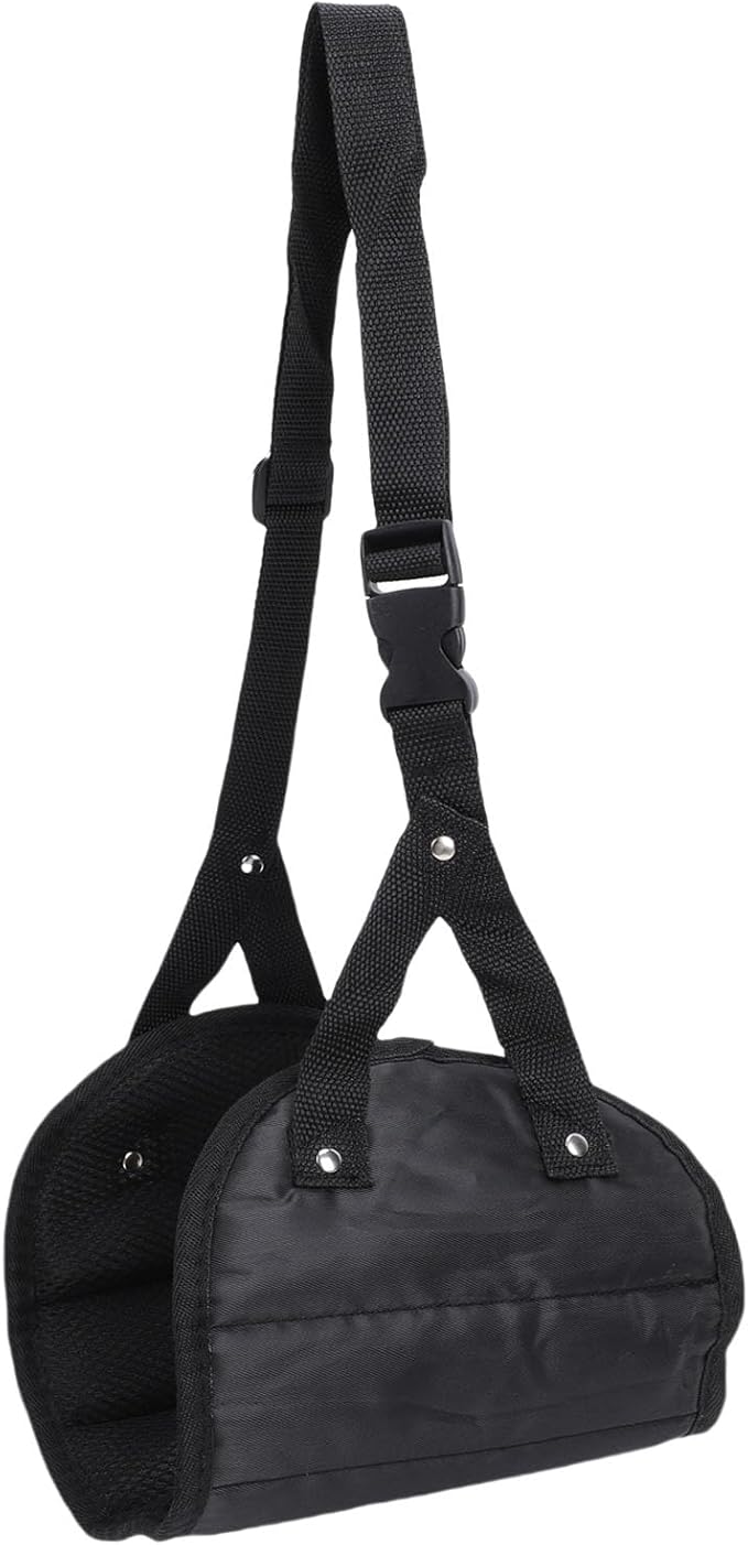 Airplane Foot Hammock, Lightweight Breathable Mesh Adjustable Foot Swing Travel Footrest for Comfortable Flying Working Travel