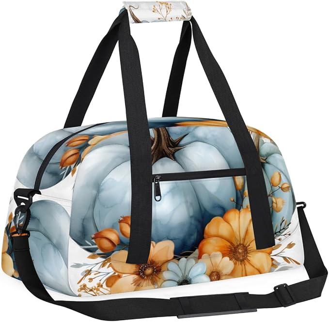 Blue Pumpkin Kids-Duffel-Bags Gymnastics Dance Bag Carry-On Overnight Travel Gym Lightweight Dance Sports Bags For Girls Boys Kids，