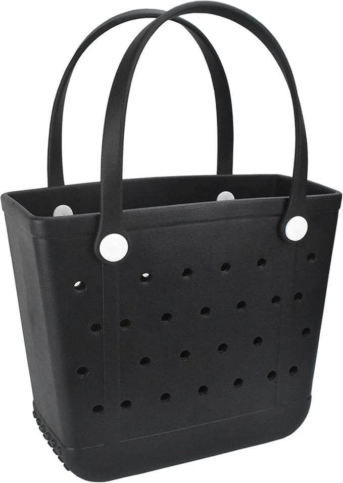 Lightweight Extra large Rubber Beach Bag Small mini Tote Bag for Gym Waterproof medium Open Handbag for Pool Sports