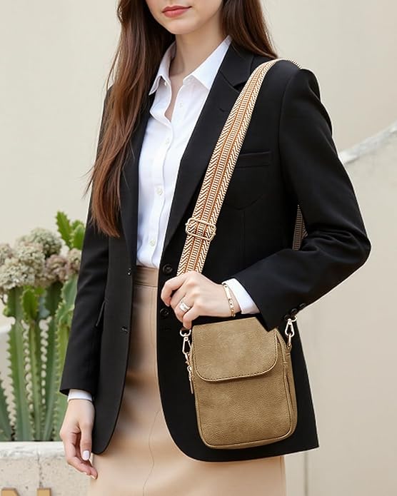Fashion Small Crossbody Bags for Women Trendy Designer Cell Phone Purses Wallets with Card Holder Anti Theft Travel