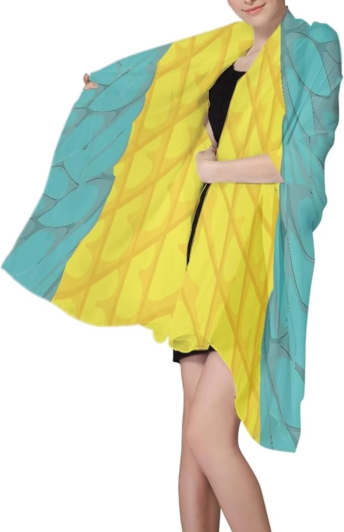 Creative Pineapple Print Beach Towel - Microfiber Quick Dry Sand Free Towels, Light Weight, Absorbent for Pool, Travel, Camping Essentials, Oversized Extra Large for Adults 66x44 in
