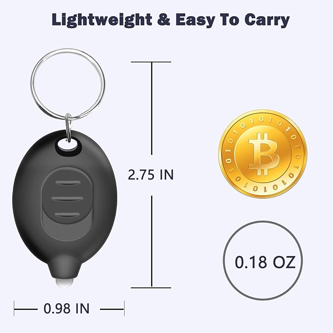 Mini LED Keychain Flashlights Ultra Bright and Compact Portable Keychain Flashlight, Small Emergency Flashlight for Outdoor and Everyday Use - Multicolor Shell (48PCS)