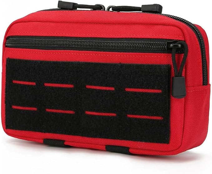 Tactical MOLLE EDC Tool Pouch – First Aid Kit Bag & Phone Holder, Compact EMT Utility Waist Pack for Outdoor Sports, Hunting, Survival, and Emergency Gear Accessories