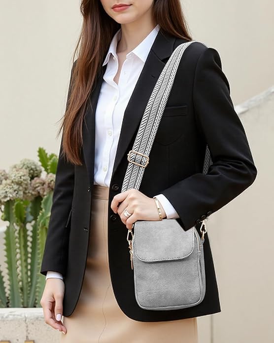 Fashion Small Crossbody Bags for Women Trendy Designer Cell Phone Purses Wallets with Card Holder Anti Theft Travel