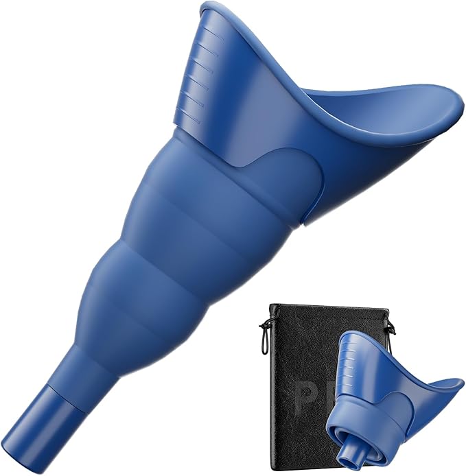 PFP Female Urination Device - Female Urinals for Women with Storage Pouch, Pee Funnel for Women Travel Companion for Outdoor & Surgery, Female Urinal Perfect for Hiking, Camping, Travel