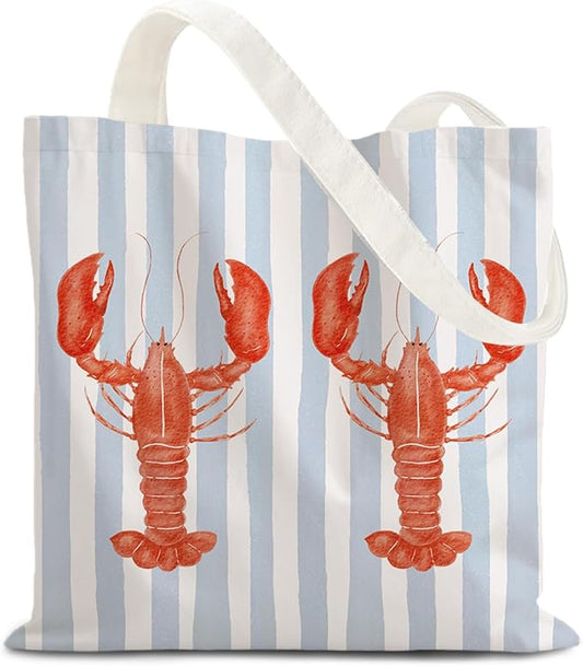FBB Ocaen Beachy Ocean Sea Fish Reusable Grocery Shopping Bag