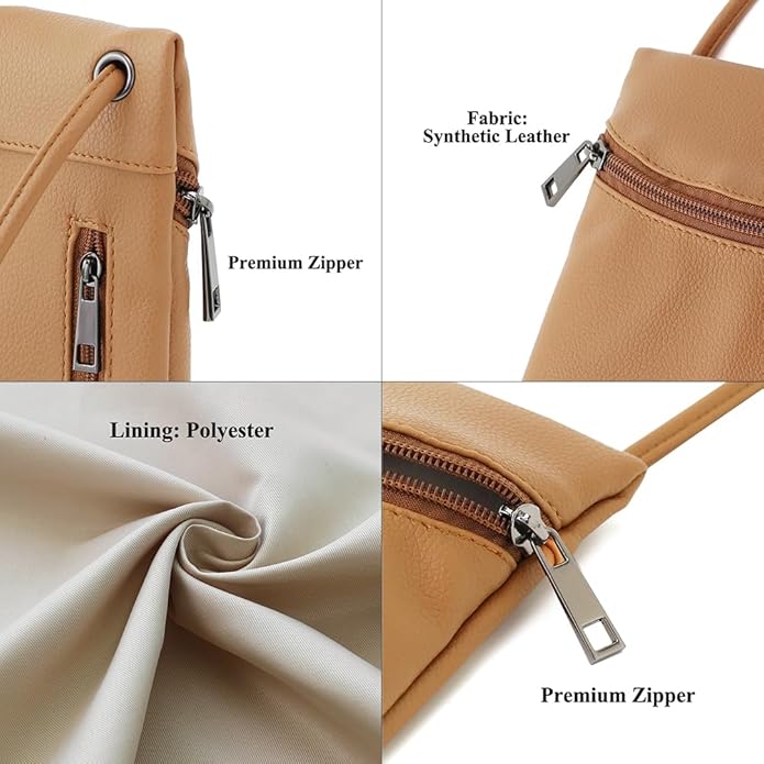 Small Crossbody Women Cell Phone Purse Wallet Bag With Shoulder Strap