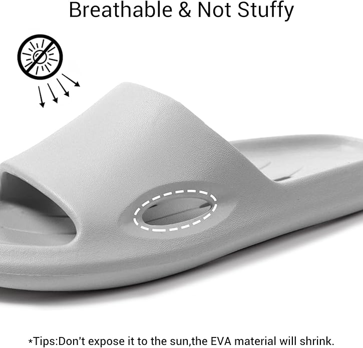 Shower Shoes Quick-Dry Non-Slip Bathroom Slippers for Men & Women,Quick-Dry Non-Slip, Home Slides Dorms, Gym, Pool, Spa, Camping, Beach