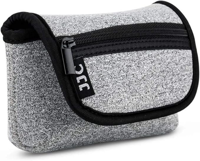 KIWIFOTOS Neoprene Camera Case Pouch for Ricoh GR 4 IV GR III Canon ZS720 G7XIII GR IIIx ZS99 SONY ZV-1 ZV-1 II RX100 VI RX100 Compact Digital Camera Small Travel Bag