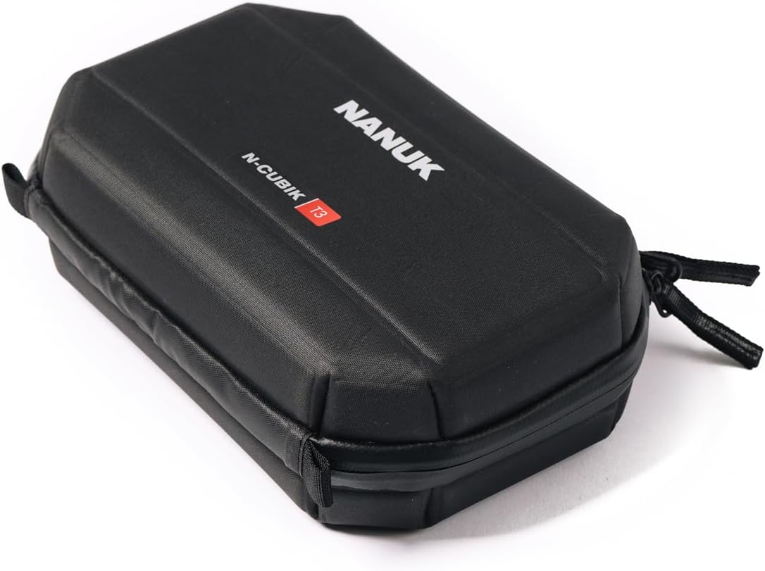 NANUK N-CUBIK T3 Padded Case Travel Organizer Pouch for Electronics, Cables, Photography, Phones, Cords, Earphones and More (9.4 x 6.3 x 2.8')