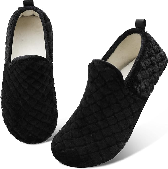 Scurtain Unisex Adults Rubber Sole Slippers