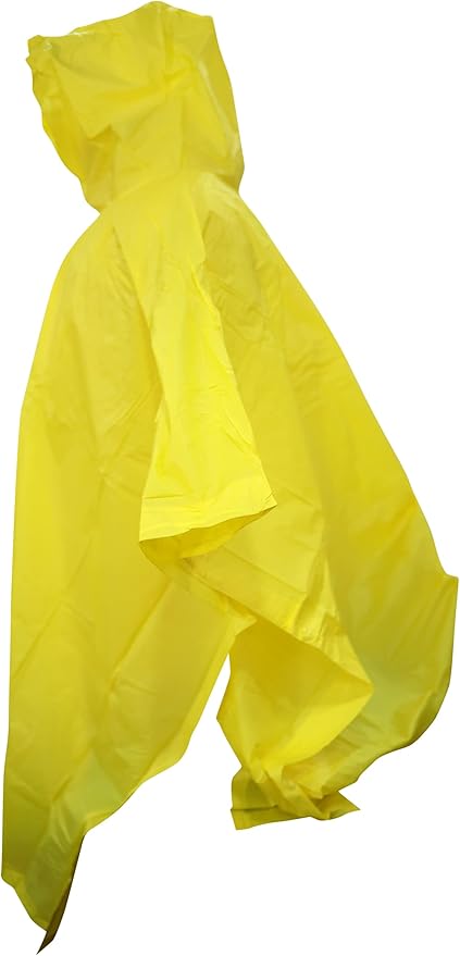 Iconikal Children's Rain Poncho, Yellow