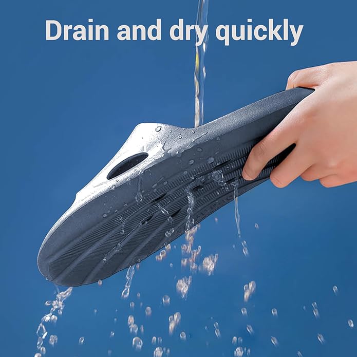 Shower Shoes Quick-Dry Non-Slip Bathroom Slippers for Men & Women,Quick-Dry Non-Slip, Home Slides Dorms, Gym, Pool, Spa, Camping, Beach