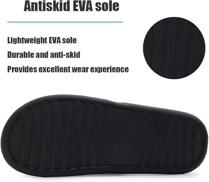 LM Women Shower Slippers Bathroom Slippers Sandals House Slippers Non Slip Shoes Dorm Shoes