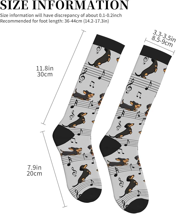 Compression Socks Knee High Circulation Support Socks For Women Men Athletic Running Work Hiking Cycling Travel