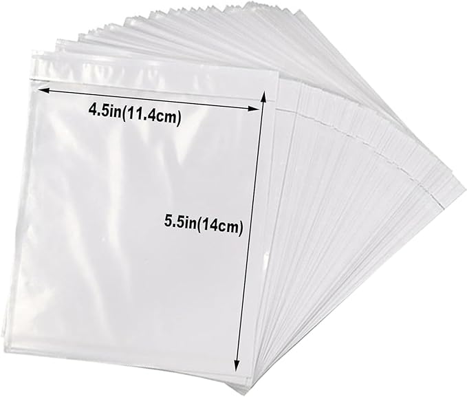 4.5x5.5 Packing List Mailing Envelopes Shipping Envelopes Packing List Clear Adhesive Shipping Label Sleeves Shipping Supplies for Small Businesses(1000 Pcs)