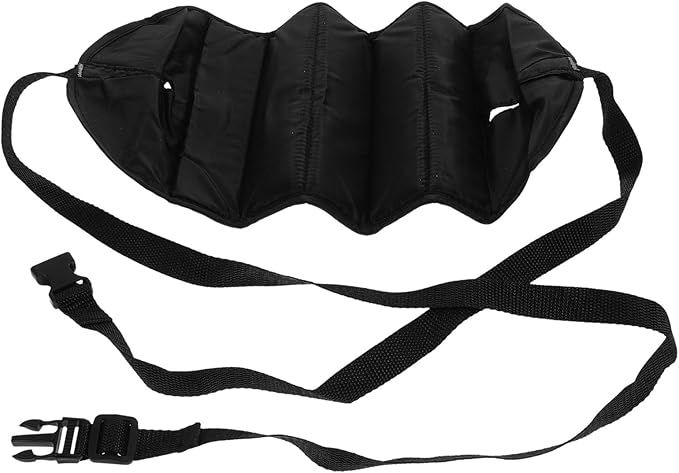 NOLITOY Airplane Foot Hammock Footrest Travel Foot Hanger Black Integrated Office Footrest Leg Support for Flight and Desk Use