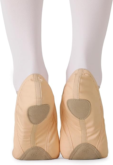 TXJ Sports Ballet Shoes for Women Girls, Women's Ballet Slipper Canvas Dance Shoes Split Sole Yoga Dance Flats