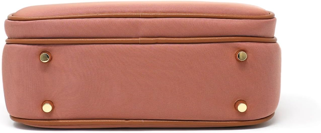 Womens Anti-Theft Water-Proof Travel Crossbody Bag with Slash-Resistant Faux Leather & Locking Clasps Strap