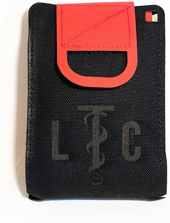 EDC Pocket Trauma Kit (Black/Red)