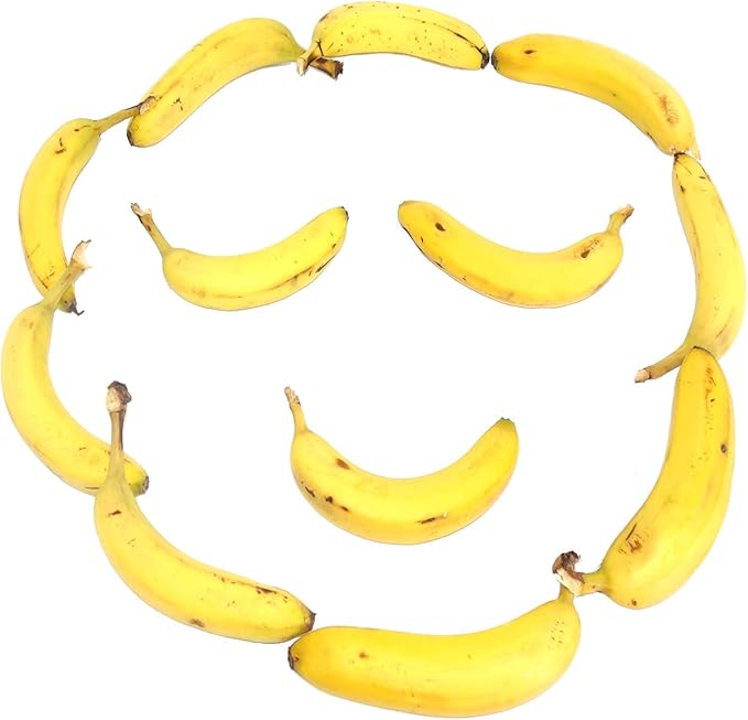 Gadjit Banana Hook Under Cabinet Hanger Ripens Bananas with Less Bruises, Folds up Out of Sight When Not in Use, Saves Countertop Space, Self-Adhesive + Pre-drilled Screw Holes (Black)