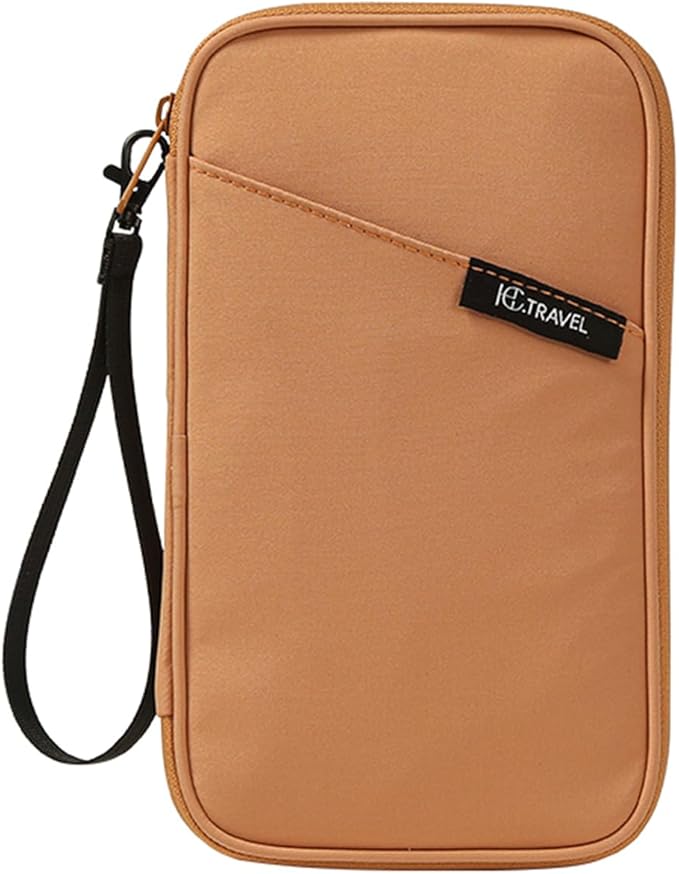 Family Passport Wallet & Travel Document Organizer-Large Capacity, Ultra-Slim Design for Men and Women,Secure Holder for Passports, Boarding Passes, Credit Cards, Cash, Travel Essentials