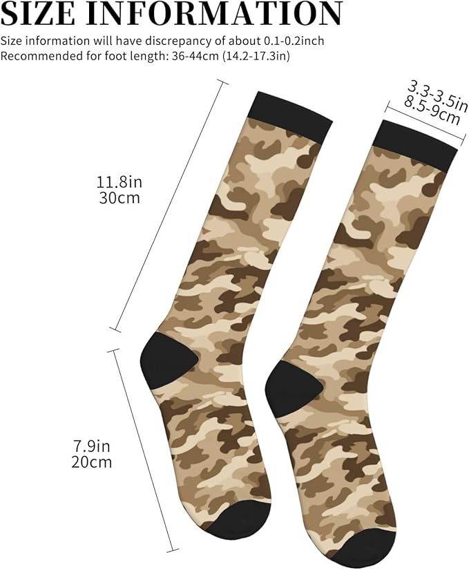 Compression Socks Knee High Circulation Support Socks For Women Men Athletic Running Work Hiking Cycling Travel