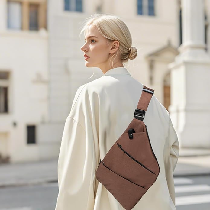 Anti Theft Crossbody Travel Bags Mens Sling Bag Over the Shoulder Bags for Women Gifts for Travelers