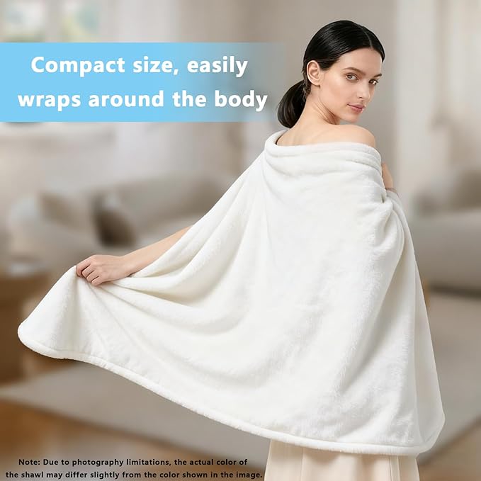 Ponchos for Women, Comfy Wearable Blanket, Gifts for People Who are Always Cold, Winter Shawl for Home, Office, Travel