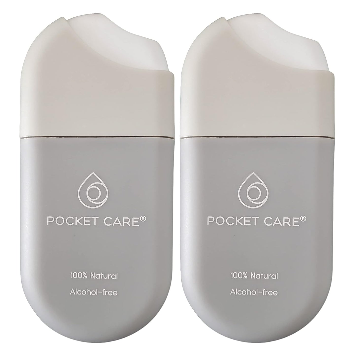 POCKET CARE | 2 Pack Orange Hand Sanitizer Spray 15 ml - natural Spray for Hands | Organic Moisturizing Spray | Hand Spray Travel Size - Travel Accessories | 100% natural (Orange)