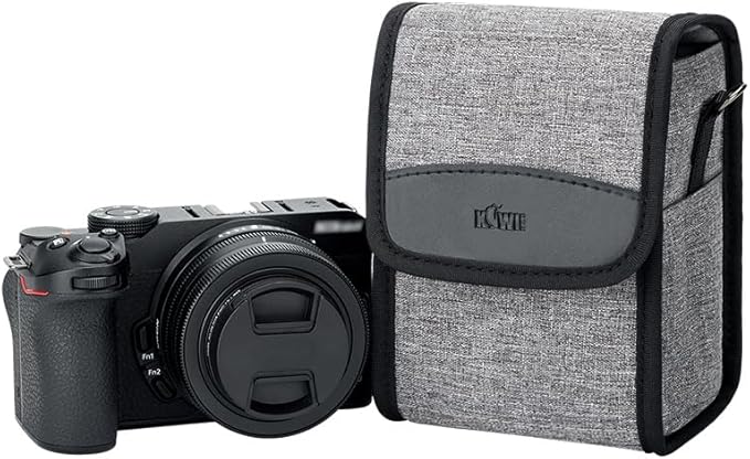 KIWIFOTOS Travel Camera Bag Camera Carrying Case for Fujifilm Fuji X-E5 X100VI X100V X100F GFX100RF Sony RX1R III A6700 A6600 A6000 A6100 CANON G1X Mark III Compact Camera