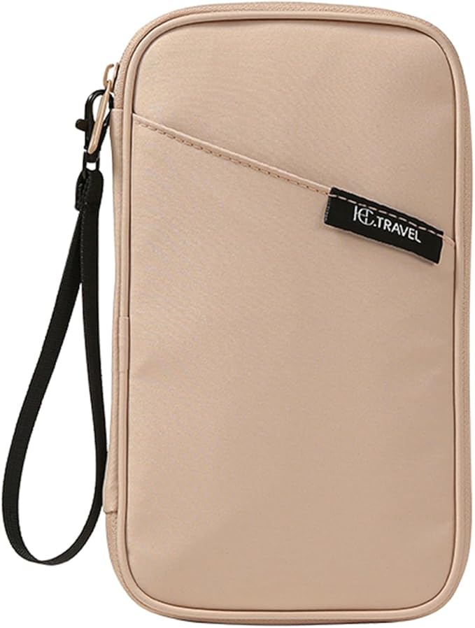 Family Passport Wallet & Travel Document Organizer-Large Capacity, Ultra-Slim Design for Men and Women,Secure Holder for Passports, Boarding Passes, Credit Cards, Cash, Travel Essentials