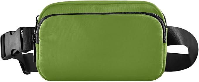 Fanny Pack for Women Men Water Resistant Fashion Waist Packs with Adjustable Strap Belt Bag for Travel Workout Jogging Hiking Olive Drab