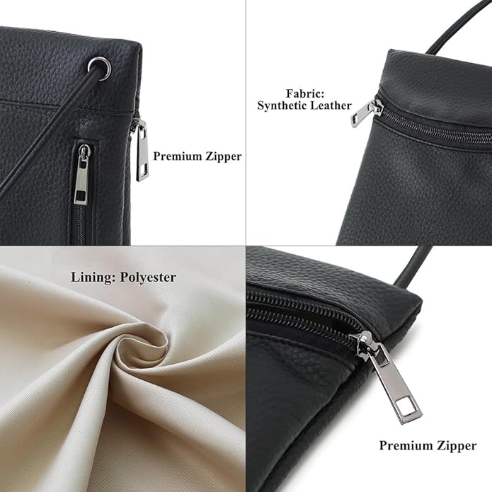 Small Crossbody Women Cell Phone Purse Wallet Bag With Shoulder Strap