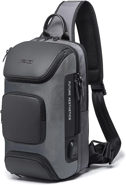 BANGE Sling Bag, Waterproof Shoulder Bag for Men, Casual Sports Sling Bag, Every Day Bag for Men…