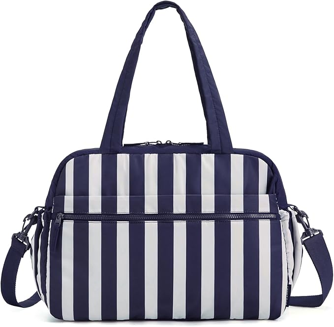 BAGSMART Gym Bag for Women, Duffle Bag for Travel with Wet Pocket, Lightweight Carry on Weekender Duffel, Water Resistant