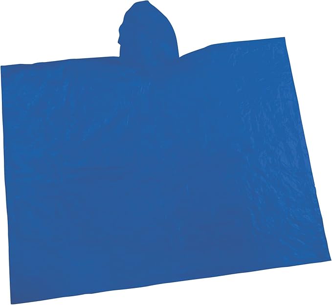 Coleman Emergency Poncho - 1 Poncho - Assorted colors